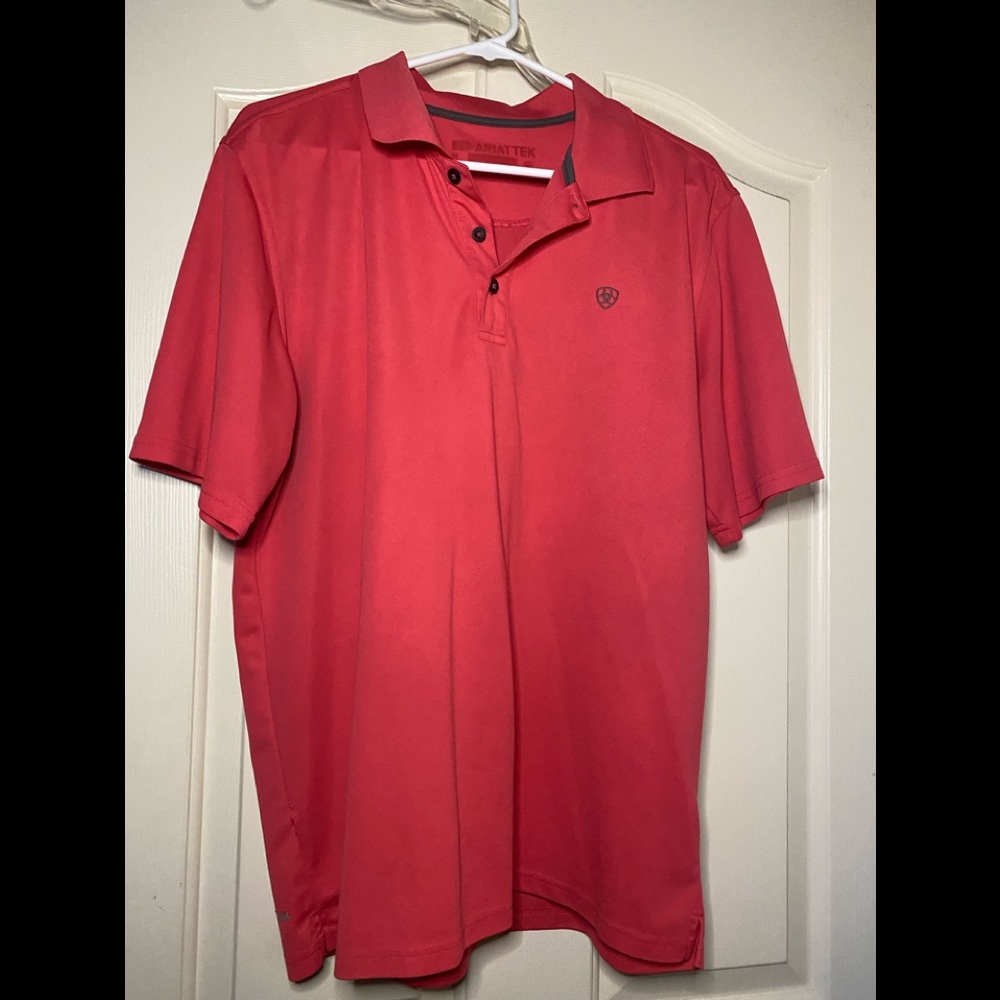 Ariat salmon polo